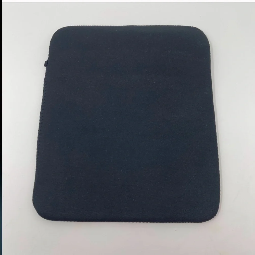 MINI NEOPRENE LAPTOP/TABLET SLEEVE BLACK NIP 11X9 13” CORNER TO CORNER